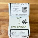 Raw Garden Live Resin Sauce packaging with product label and branding, available for delivery in Covina, CA through Wee-Delivery.com