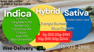 Weed Delivery Menu 6-04-2022 Wee-delivery.com Call or Text 213-422-9658