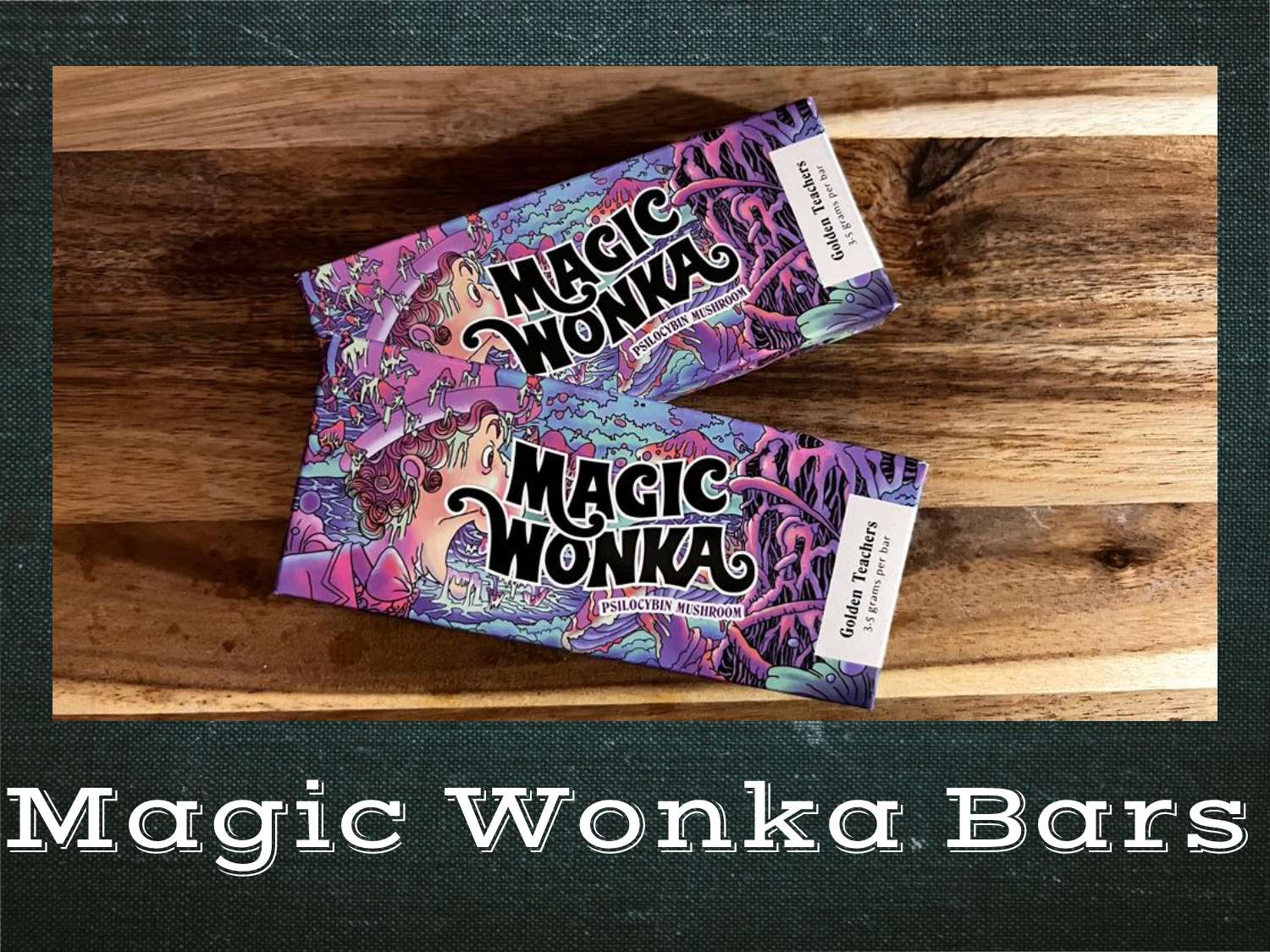 Magic Wonka Mushroom Bars by Wee-delivery.com 888-422-96587 | Golden Teacher